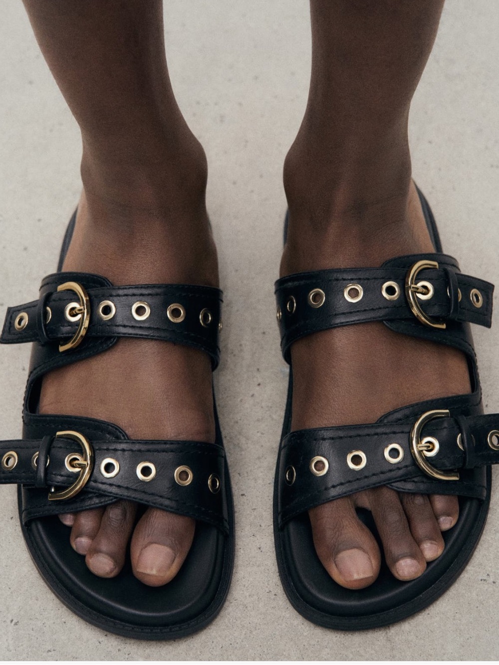 Mango Bucket Slide Sandals - Picture 2 of 10